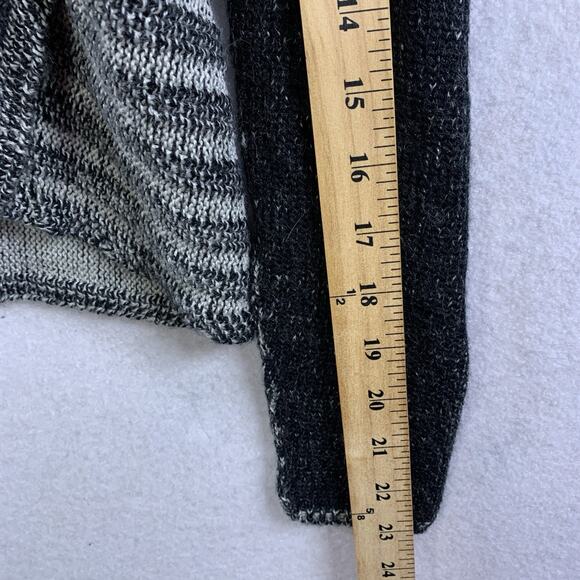 Womens Patchwork Open Knit Cardigan Sweater Sz S Fairy Grunge Boho‎ Wool Blend - Picture 7 of 12